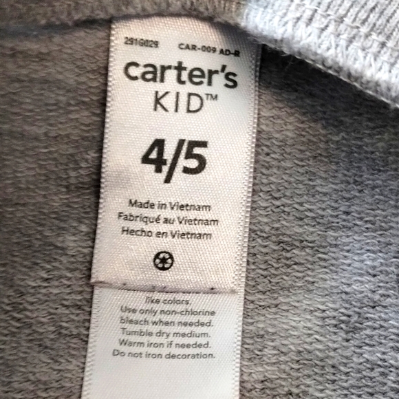 Carter’s Kid girl’s 4/5 dress long sleeves Multicolor Butterflies Fairy Core - Picture 5 of 10